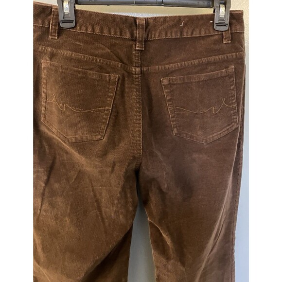 St Johns Bay Womens Stretch Corduroy Pants Brown Mid Rise Bootcut Size 6 NWOT - Picture 6 of 7